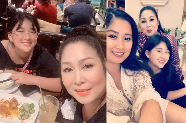 Bí Ngô được khen là xinh hơn cả mẹ lẫn chị gái.