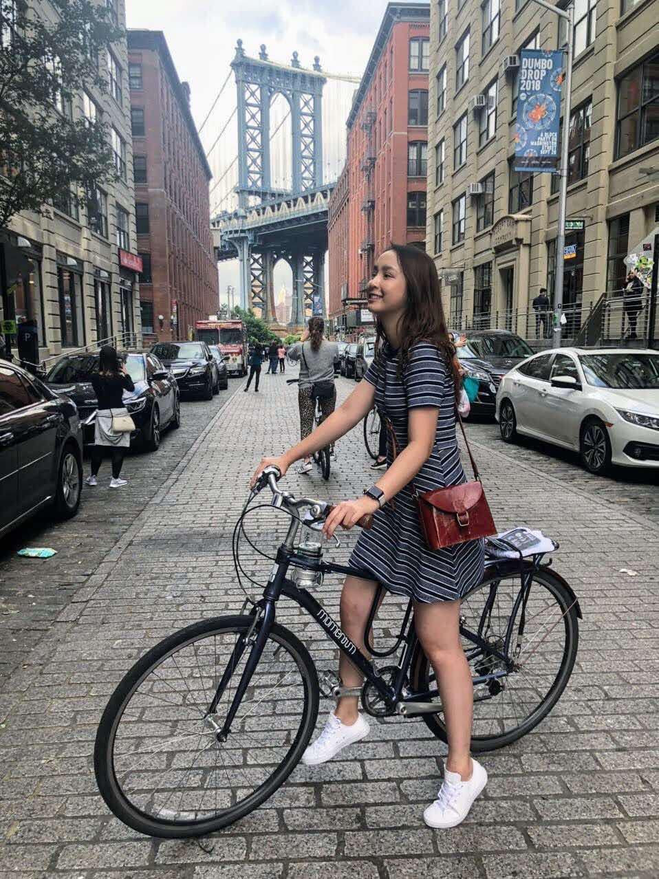 Nhan sắc đời thường của Hoàng Bảo Trâm.