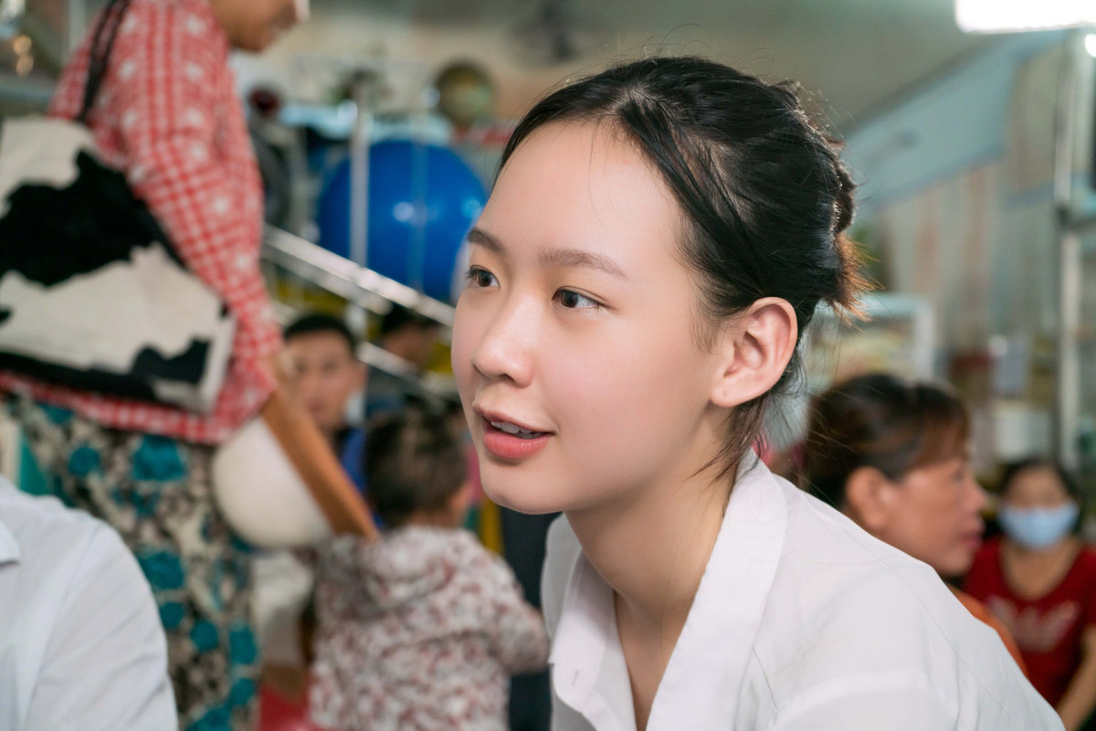 Mỹ nhân 10X hiện là sinh viên ĐH Quốc tế, ĐH Quốc gia TP HCM.