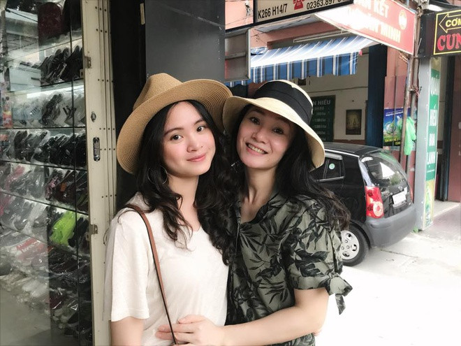Con gái Quách Thu Phương thừa hưởng nhiều nét đẹp từ mẹ. Ảnh: FBNV.