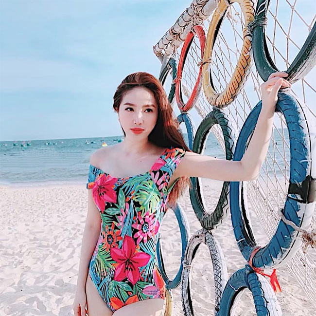 Để duy trì vóc dáng và làn da, Bảo Thy theo chế độ ăn uống khoa học, điều độ.