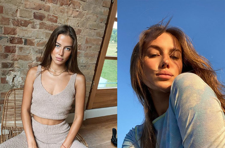 Nicole có cặp môi dày rất quyến rũ.