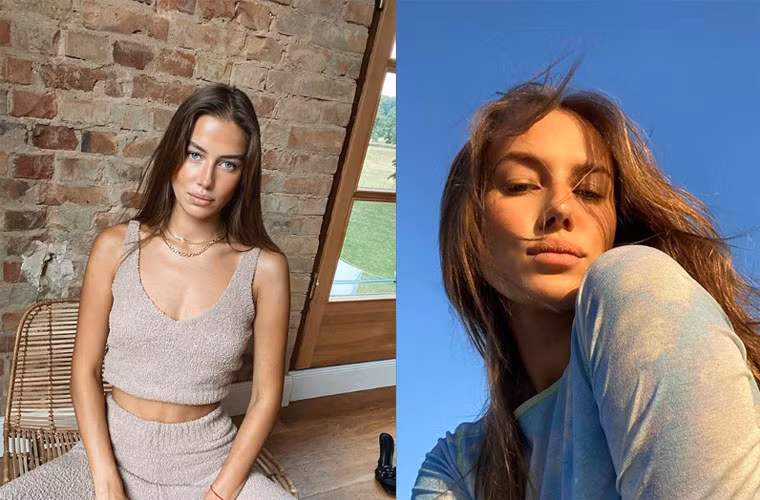 Nicole có cặp môi dày rất quyến rũ.