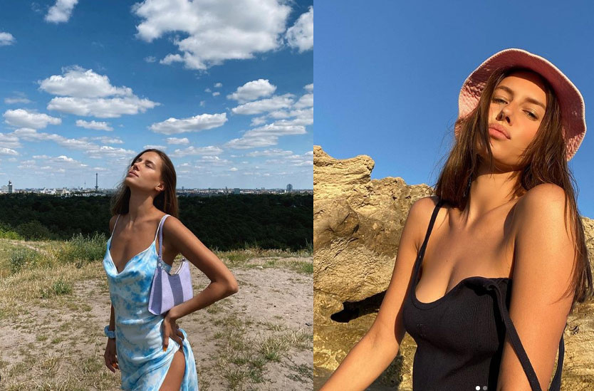 Bà mẹ một con thường xuyên khoe ảnh trên mạng xã hội và instagram của cô có gần 150.000 người theo dõi.