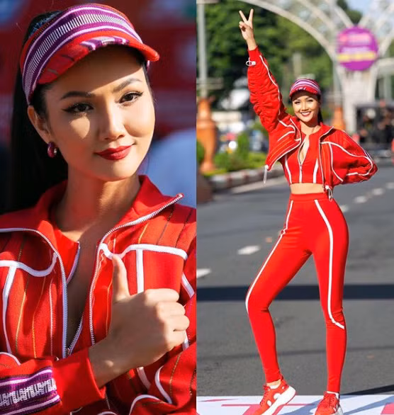 Vẻ đẹp hiện đại và khỏe khoắn của H'hen Niê giúp cô lọt top 5 Hoa hậu Hoàn vũ 2018.