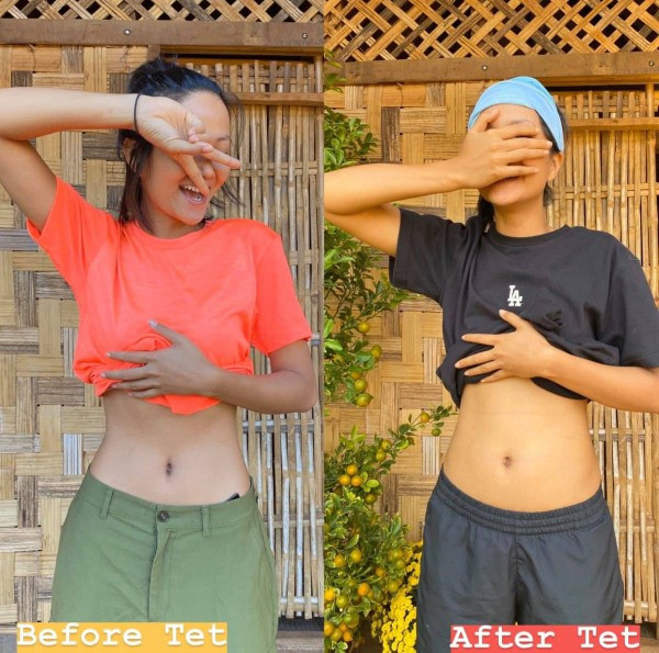 Mới đây, trên trang cá nhân, Hoa hậu H’hen Niê chia sẻ cô đã đánh mất vòng eo dưới 60cm.