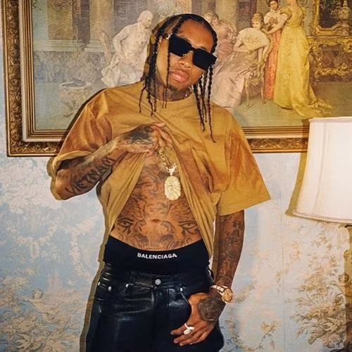 Tên thật của Tyga là Michael Ray Nguyen Stevenson, anh mang trong mình dòng máu Việt Nam và Jamaica. Tyga rất yêu quê ngoại nên anh xăm cả chữ “Vietnam” lên cánh tay mình.