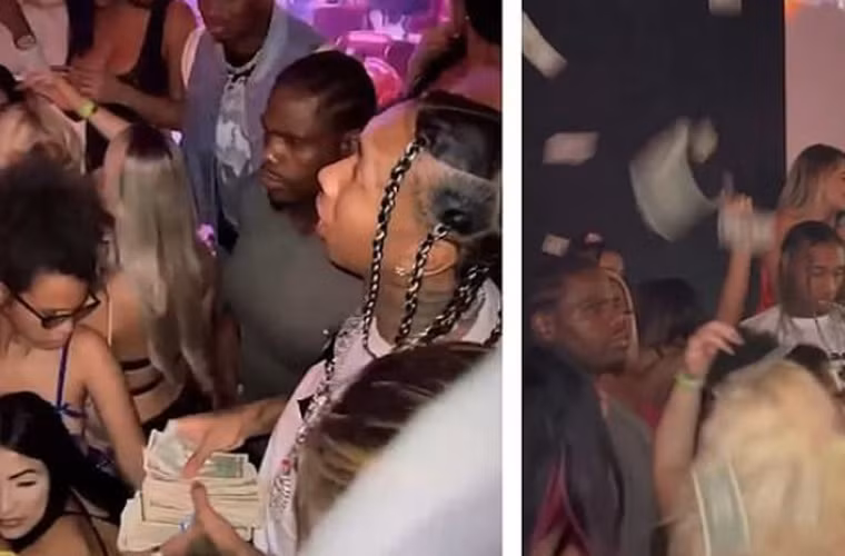 Đời tư tai tiếng của rapper gốc Việt Tyga rải "mưa tiền" cho gái Doi tu tai tieng cua rapper goc Viet Tyga rai