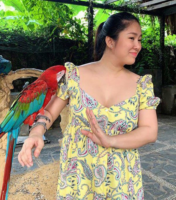 Tăng cân nhiều quá khiến Lê Phương già đi trông thấy, tuy nhiên, vài tháng sau đó, cô đã nhanh chóng lấy lại dáng vóc.