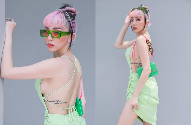 Sở hữu thân hình với ba vòng chuẩn, chiều cao 1m70, nữ ca sĩ sinh năm 1989 luôn hút ánh nhìn mỗi khi xuất hiện.