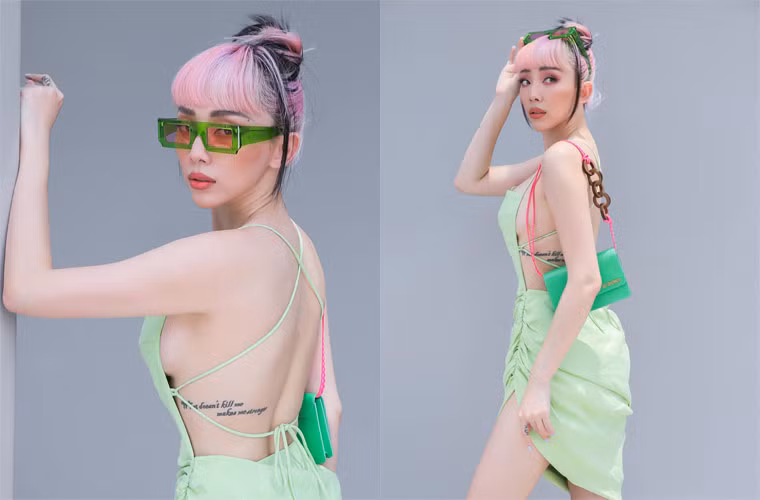 Sở hữu thân hình với ba vòng chuẩn, chiều cao 1m70, nữ ca sĩ sinh năm 1989 luôn hút ánh nhìn mỗi khi xuất hiện.