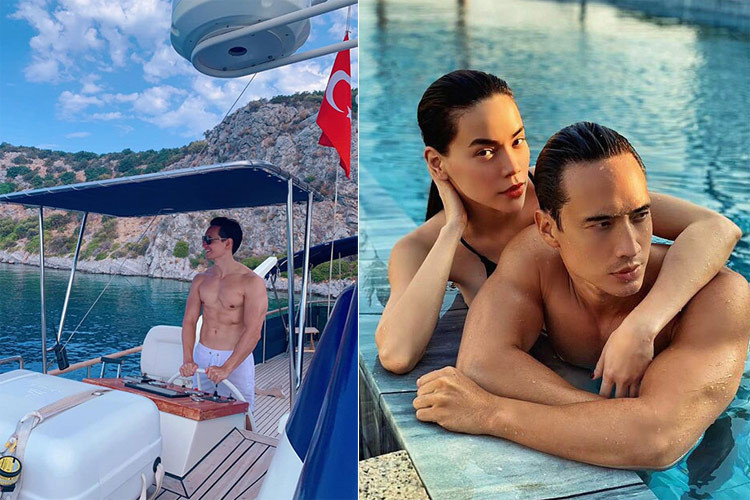 Sau đó không lâu cả hai công khai mối quan hệ. Mối tình gần 3 năm của họ luôn ngọt ngào, lãng mạn khiến nhiều người phải ghen tị.