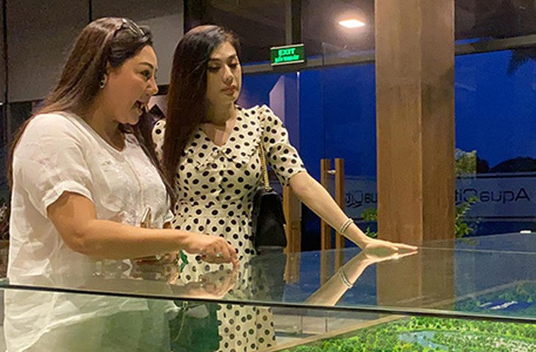 Biệt thự mới của Lâm Khánh Chi rộng gần 400m2 tọa lạc ở khu nhà cao cấp gần sân bay Long Thành.