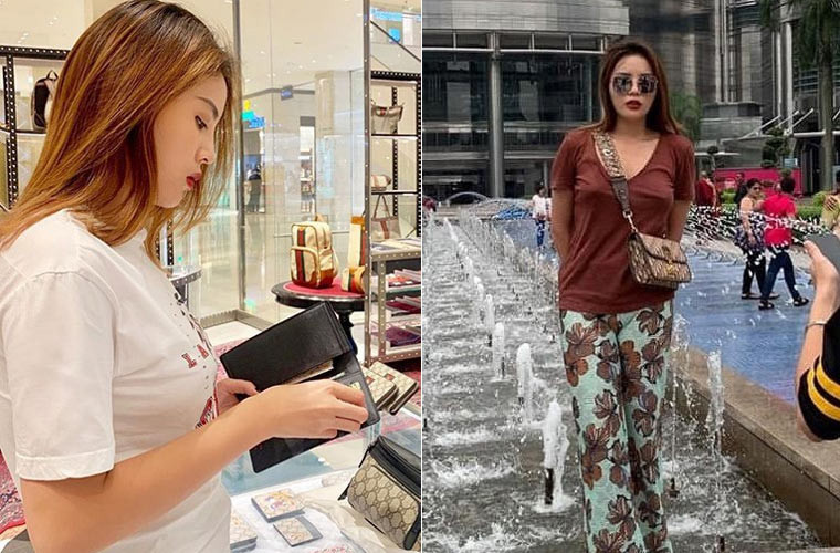 Nhiều lần Kỳ Duyên lộ rõ thân hình xồ xề, tay, vai thô như đàn ông.