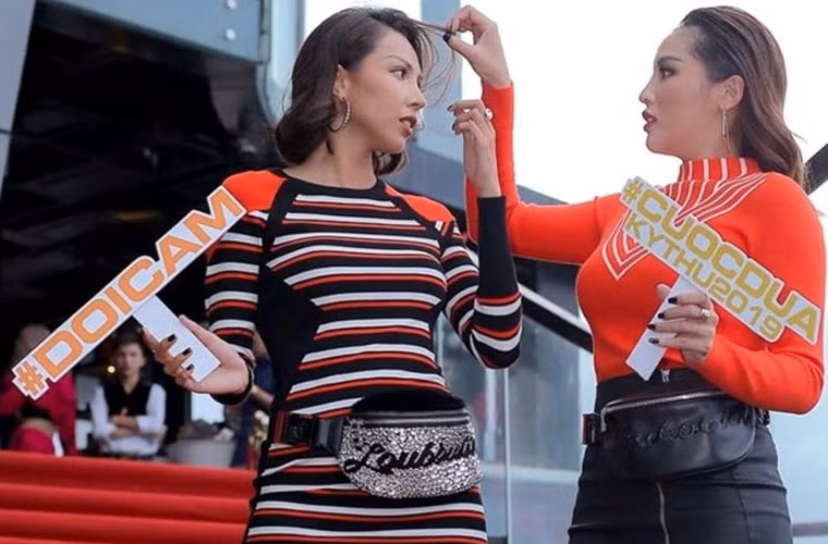 Sau khi giành ngôi Hoa hậu Việt Nam 2014, thân hình của Kỳ Duyên có thời gian tăng cân rõ rệt như thời kỳ cô tham gia Cuộc đua kỳ thú 2019.