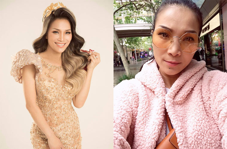 Dù mặt mộc hay trang điểm, Hồng Ngọc vẫn luôn có sức quyến rũ riêng.