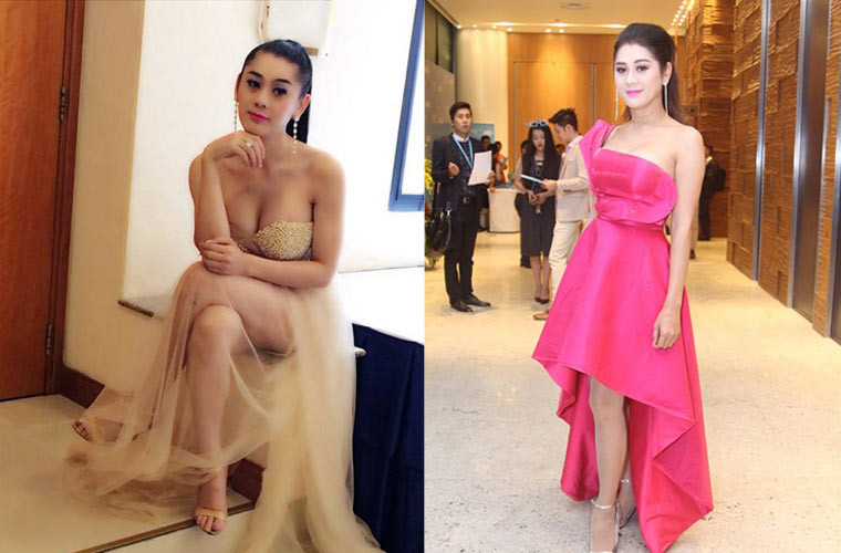 Thời gian đầu sau chuyển giới, đường nét trên khuôn mặt của Lâm Khánh Chi vẫn còn khá nam tính.