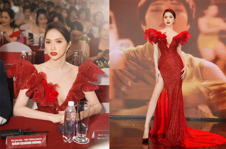 Hương Giang trở thành một cái tên đắt show và cát-sê tham dự sự kiện của cô cao ngất ngưởng.