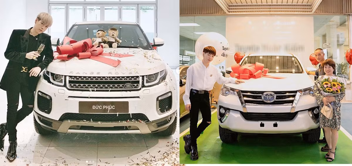 Không chỉ sắm xế hộp tiền tỷ, Quán quân Giọng hát Việt 2015 còn mua xe tặng bố mẹ.