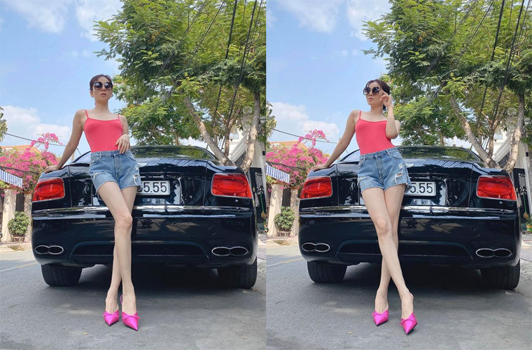 Ngoài bất động sản, Lệ Quyên còn sở hữu nhiều xe sang trị giá hàng tỷ đồng. Năm 2014, giọng ca Hà Nội đã có tới 3 chiếc Mercedes với tổng giá trị lên tới hơn chục tỷ đồng. Năm 2017, vợ chồng cô còn bỏ ra hàng chục tỷ đồng để sắm siêu xe Bentley Flying Spur V8.