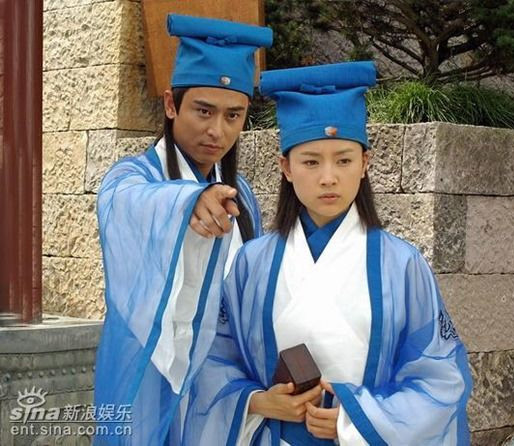 Đổng Khiết giả trai trong phim Lương Sơn Bá – Chúc Anh Đài.