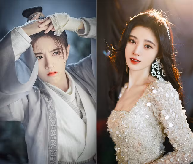 Cúc Tịnh Y tạo hình nữ giả nam trong phim Trung Quốc "Thư sinh xinh đẹp".