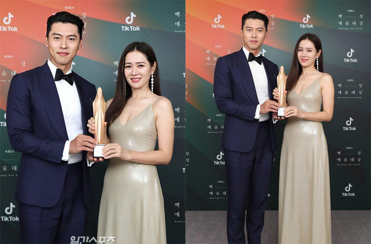 Sự xuất hiện của Son Ye Jin và Hyun Bin trong lễ trao giải Baeksang Arts Awards năm nay khiến hai cái tên của họ leo lên vị trí thứ 2 trong top tìm kiếm của Naver.