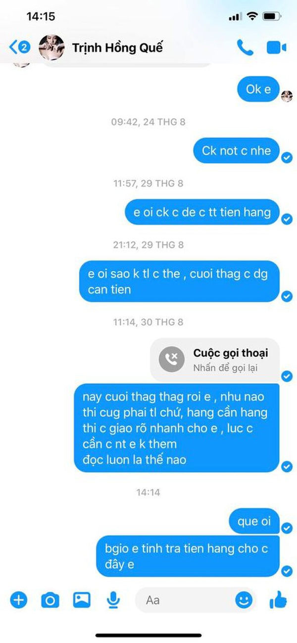 Hong Que - vo cu Viet Anh: Chi em “toang” cung boi chu tien!-Hinh-3