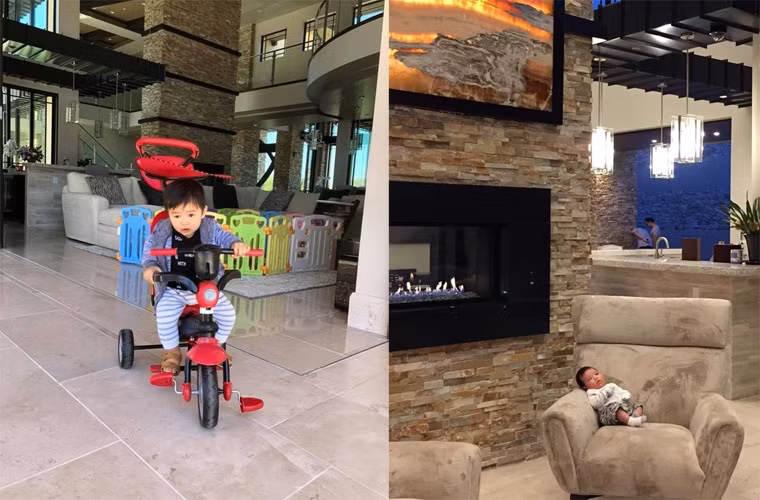 Từ khi mới sinh ra, con trai Đan Trường đã được hưởng những gì tốt đẹp nhất mà ai cũng thèm muốn. Cậu bé được sống trong căn biệt thự xa hoa như khách sạn 5 sao tại San Jose, California (Mỹ).