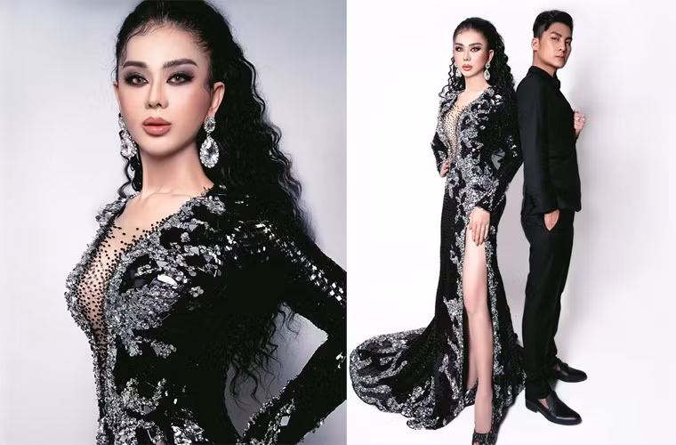 Bị một số người chê nhan sắc sau khi phẫu thuật thẩm mỹ, Lâm Khánh Chi tung bộ ảnh đẹp lung linh chụp cùng chồng khoe trên Facebook cá nhân.