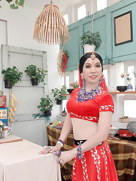 Long Nhật giả gái trong phim Ấn Độ phiên bản Việt "Cuộc chiến những nàng dâu".