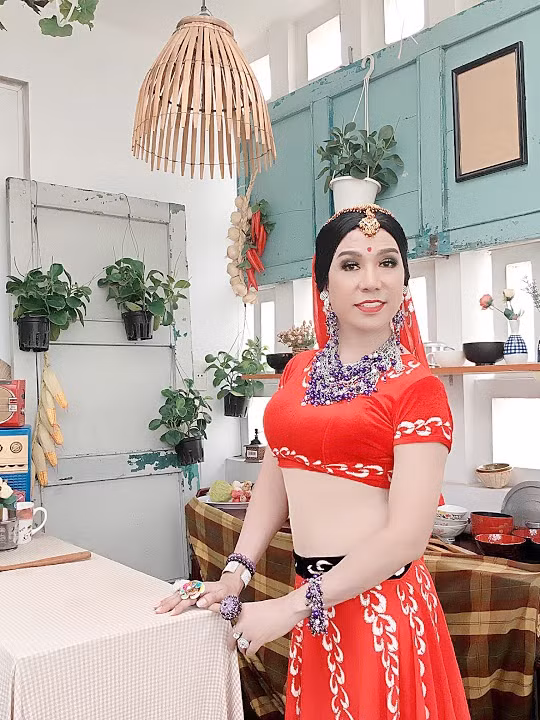 Long Nhật giả gái trong phim Ấn Độ phiên bản Việt "Cuộc chiến những nàng dâu".