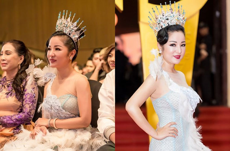 Không ai ngờ, ở độ tuổi 36, với chiều cao khiêm tốn 1m55, Thúy Nga vẫn đoạt ngôi á hậu.