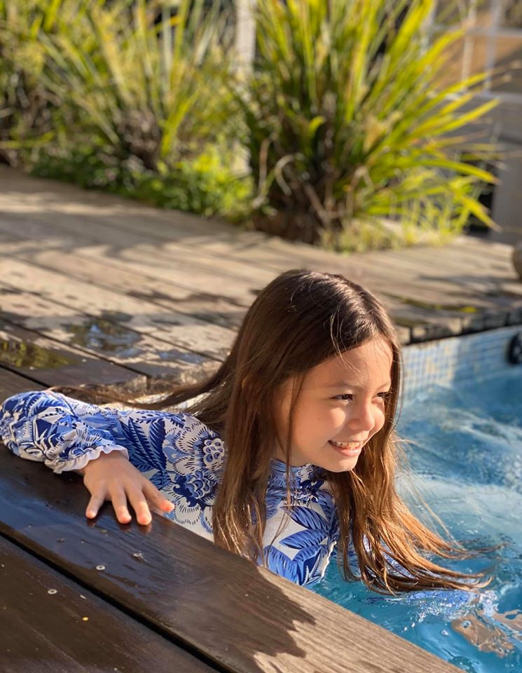 Tép có nét đẹp rạng rỡ, được dự đoán sẽ trở thành một mỹ nhân trong tương lai.