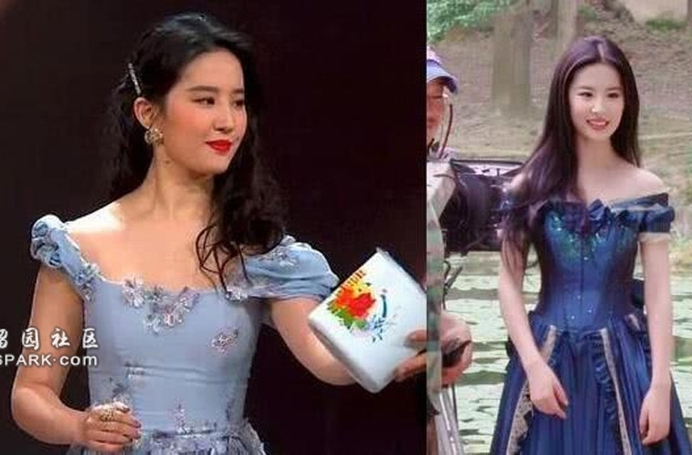 Hình ảnh của Lưu Diệc Phi hiện tại so với cô trước kia khác nhau rõ rệt.