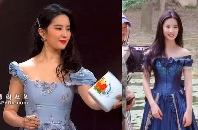 Hình ảnh của Lưu Diệc Phi hiện tại so với cô trước kia khác nhau rõ rệt.