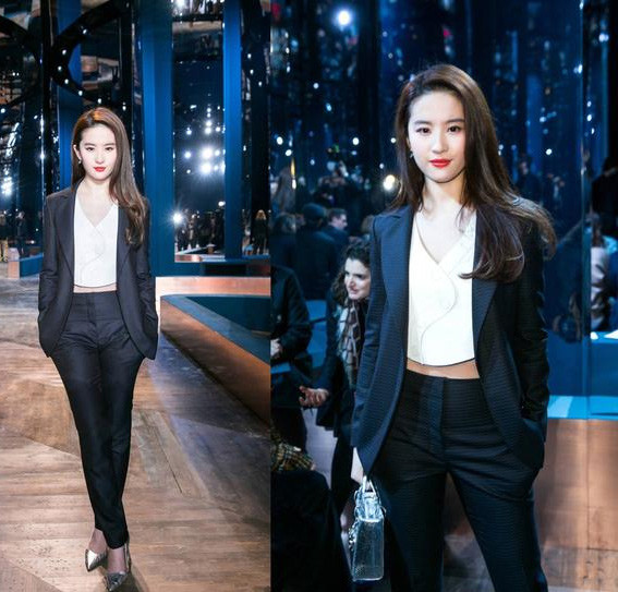 Trước kia, Lưu Diệc Phi luôn gây ấn tượng mỗi khi xuất hiện bởi vóc dáng thanh mảnh và khuôn mặt xinh xắn.