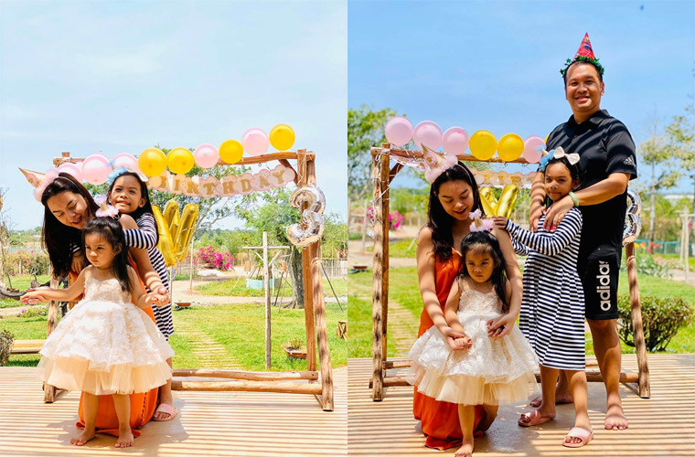 Mặc dù đã chia tay nhưng những dịp sinh nhật hai con, Phạm Quỳnh Anh và Quang Huy vẫn gặp nhau để cùng tổ chức cho con.