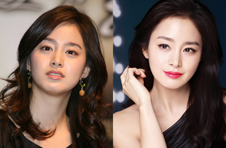 Hình ảnh Kim Tae Hee lúc trẻ và khi cô làm mẫu quảng cáo khác xa so với ảnh đời thường hoặc chưa chỉnh sửa.