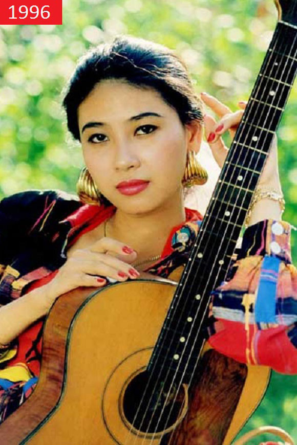 Hình ảnh xinh đẹp của Hà Kiều Anh xuất hiện dày đặc trên các trang bìa thời điểm đó.