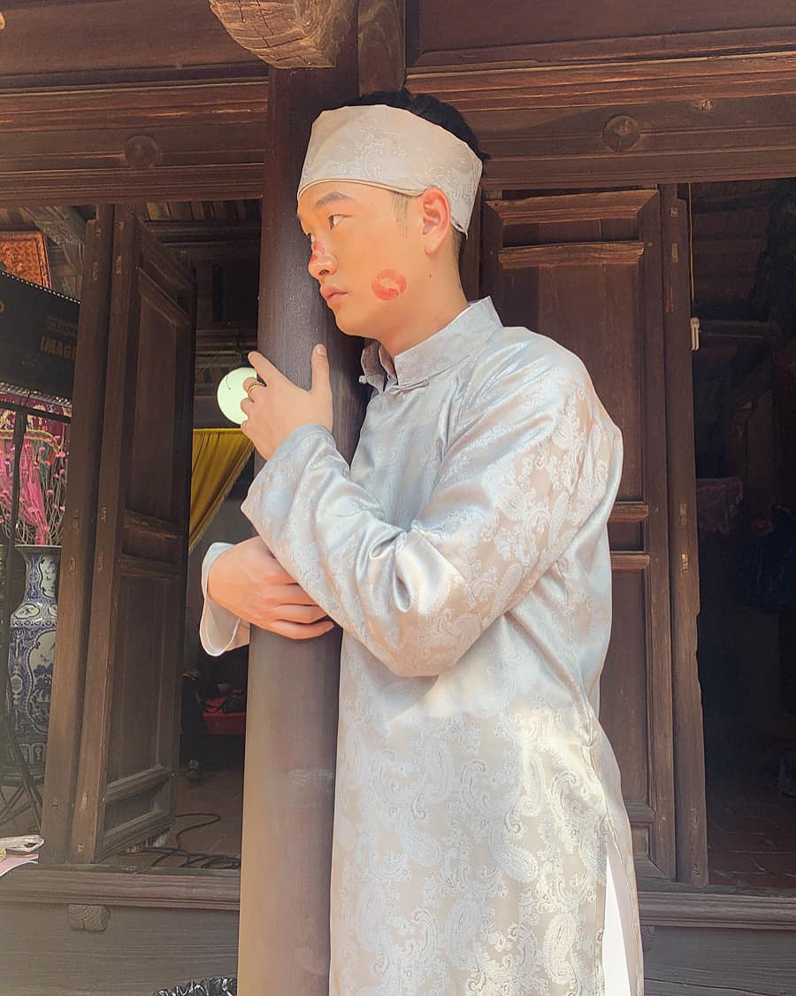 Chàng diễn viên trẻ hiện công tác tại Nhà hát kịch Hà Nội.