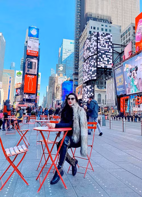 Riêng chuyến đi Mỹ, Bảo Thy chỉ quyết định trong vòng 3 ngày là lên đường.