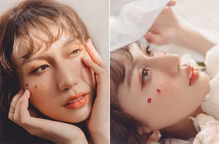 Các nét trên khuôn mặt của giọng ca "Buồn thì cứ khóc đi" ngày càng hoàn chỉnh, xinh đẹp.