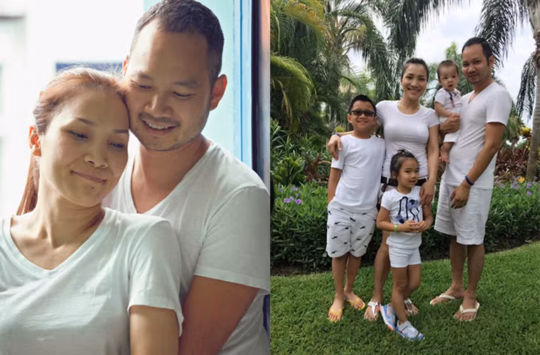 “Khi tôi sinh con, tự tay anh làm tất cả mọi việc: thay tã, pha sữa cho con, ru con ngủ… Giây phút tôi nhìn thấy anh, tay cầm chai sữa của con, ngủ thiếp đi, tôi đã cầu xin mãi mãi là như thế”, giọng ca "Vùng trời bình yên" tâm sự.