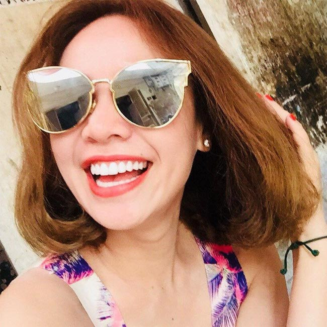 Nữ diễn viên cho biết, nhìn thấy con trai khôn lớn, trưởng thành, trở thành sinh viên ngành báo chí, hai mẹ con có cuộc sống ổn định, vậy là cô thấy vui.