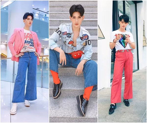 Đào Bá Lộc còn rất thời trang và phối đồ như fashionista.