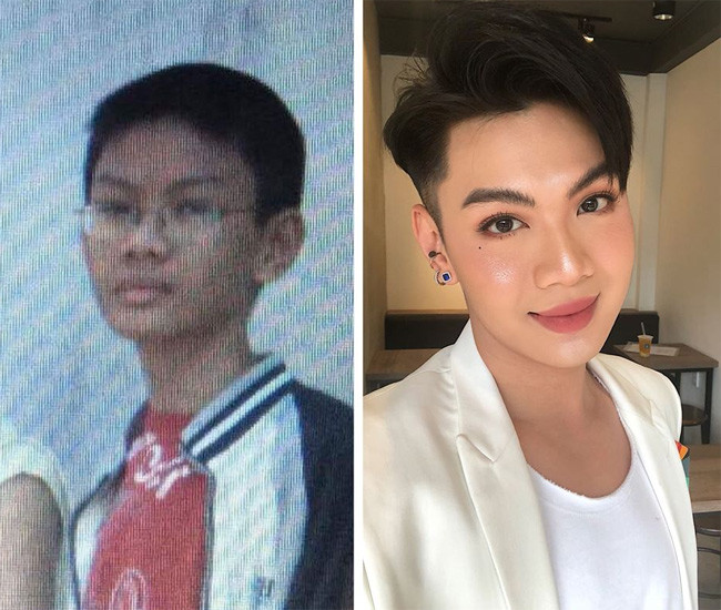 Mọi người nhận xét Đào Bá Lộc ngày càng nhuận sắc, dù không cần đụng dao kéo. Tất cả là nhờ tài make up biến hóa của anh.