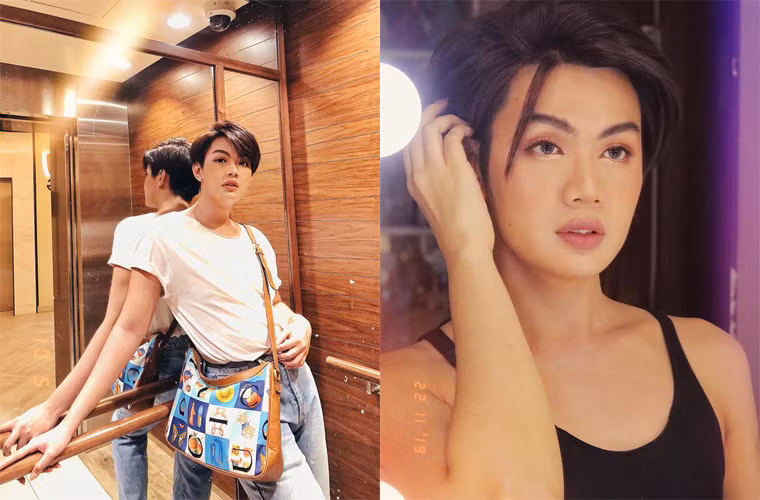 Cách tạo dáng của Đào Bá Lộc vừa mềm mại vừa nữ tính, hơn đứt nhiều chị em.