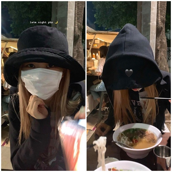 Rosé vẫn quyết trung thành với phở dù ở trời Tây.