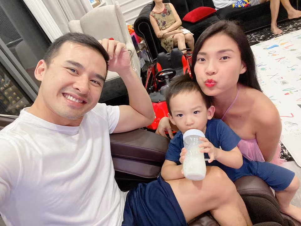 Thuý Diễm và Lương Thế Thành dự định sinh con thứ hai trong một đến hai năm nữa.